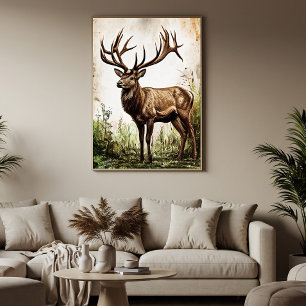 Antlers of Freedom Poster