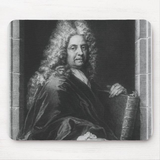 Antoine Coypel, after a self portrait Mouse Mat (Front)