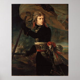 Antoine-Jean Gros Bonaparte at the pont d'Arcole Poster