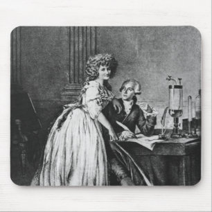 Antoine Laurent Lavoisier  and his wife Mouse Mat