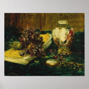 Antoine Vollon - Violets Poster