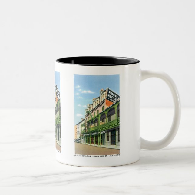 Antoine's Restaurant, New Orleans, Louisiana Two-Tone Coffee Mug (Right)
