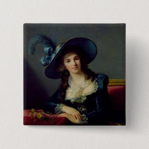 Antoinette-Elisabeth-Marie d'Aguesseau 15 Cm Square Badge