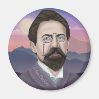 Anton Chekhov Magnet