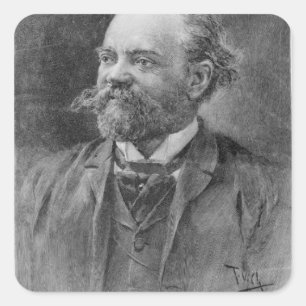 Anton Dvorak, 1894 Square Sticker