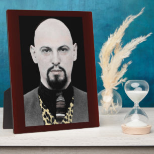 Anton LaVey 8x10 Stand-up Portrait Plaque