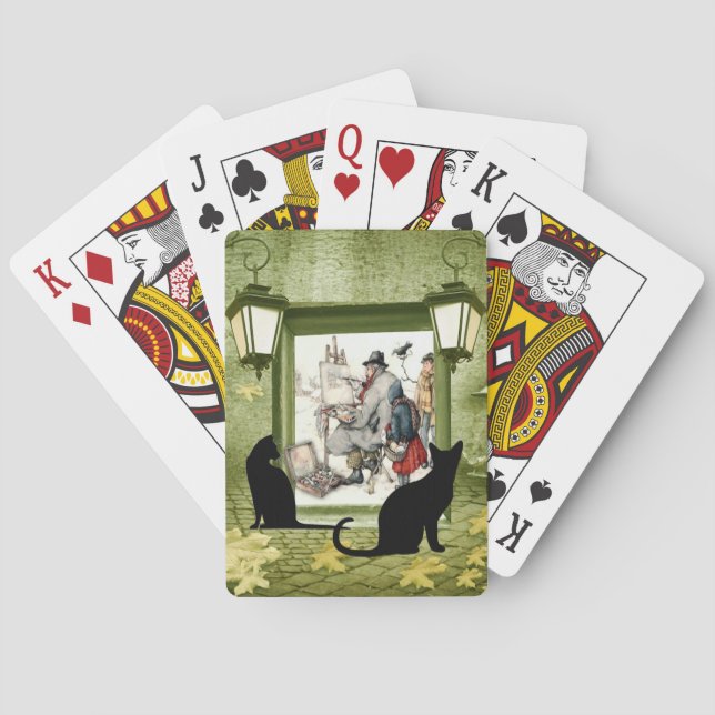 Anton Pieck Playing cards (Back)