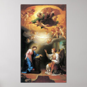 Anton Raphael Mengs - Annunciation Poster