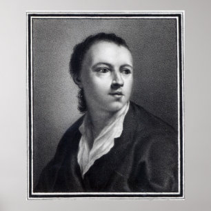 Anton Raphael Mengs, engraved by Nicolaus Mosman Poster