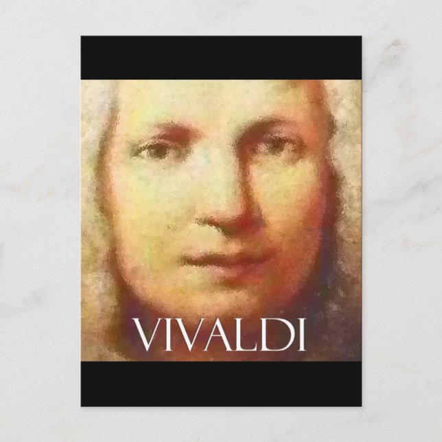 Antonia Vivaldi Customisable Merchandise Postcard (Front)