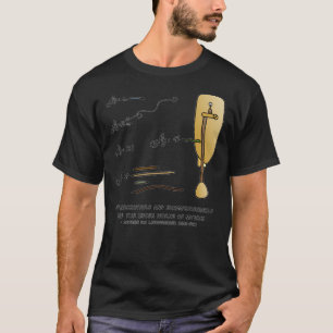 Antonie Van Leeuwenhoek Microscopy  T-Shirt