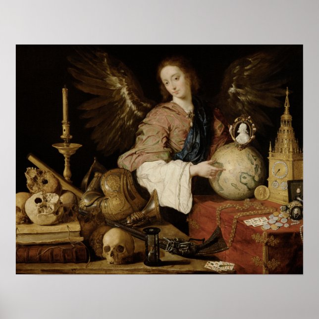 Antonio de Pereda - Allegory of Vanity Poster (Front)