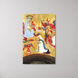Antonio del Massaro da Viterbo Santa Francesca Canvas Print