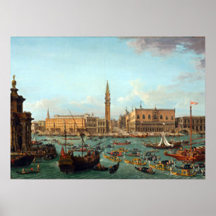 Antonio Francesco Lodovico Joli The Greeting Poster