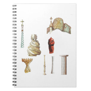 Antonio Gaudi. Barcelona. Spain. Architectural Notebook