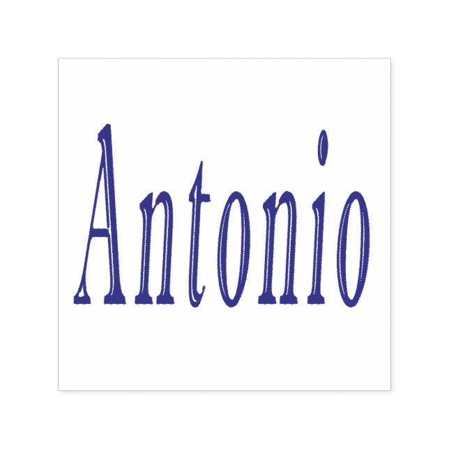Antonio Name Logo On Self-inking Stamp (Design)
