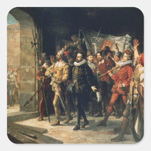 Antonio Perez  Released from Prison by the Square Sticker