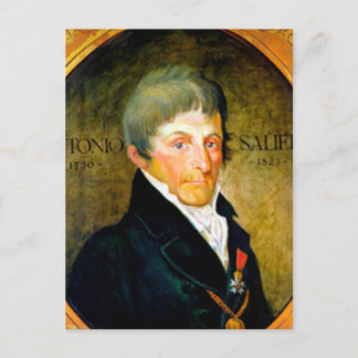 ANTONIO SALIERI - opera composer Postcard