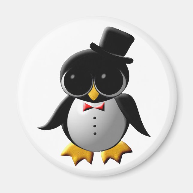 Antonio the Penguin Magnet (Front)