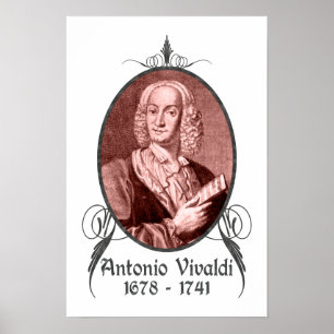 Antonio Vivaldi Poster