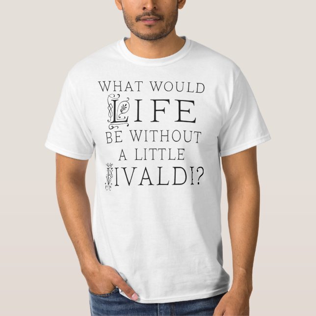 Antonio Vivaldi T-Shirt (Front)