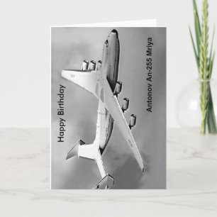 Antonov Aircraft image for birthday-greeting-card Card