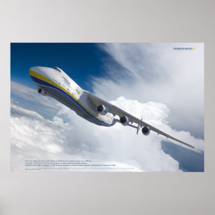 Antonov An-225 Mriya: 3D Aviation Art Print