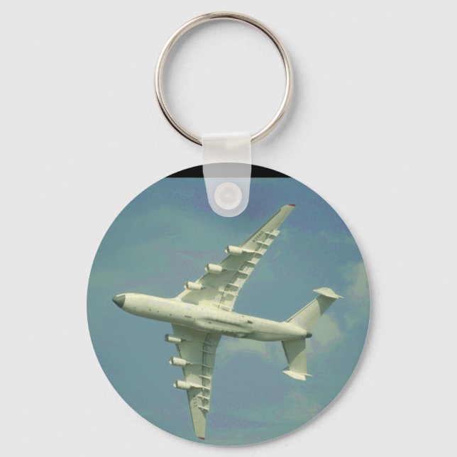 Antonov AN-225 Mriya Cossack_Aviation Photography Key Ring (Front)