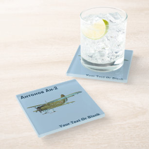 Antonov An-2 Glass Coaster