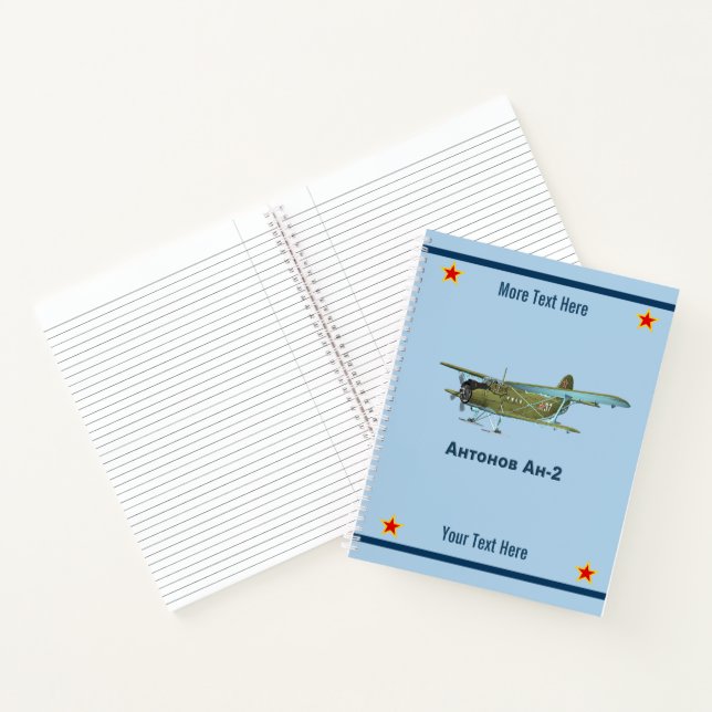 Antonov AN-2 Notebook (Inside)