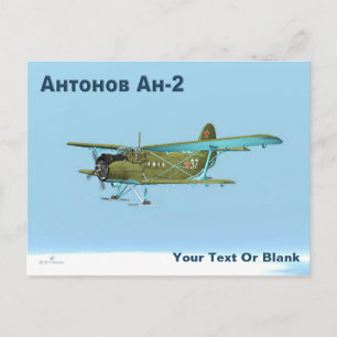 Antonov An-2 Postcard