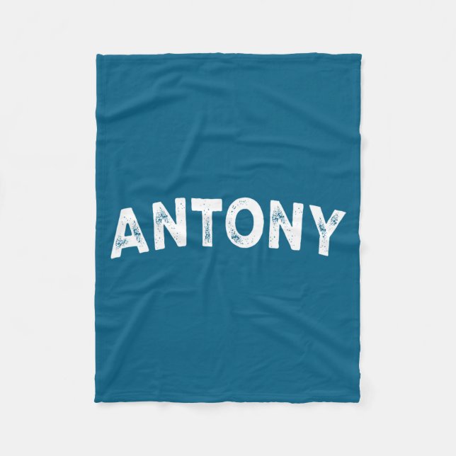 Antony Fleece Blanket (Front)