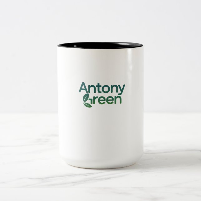 Antony green Two-Tone coffee mug (Center)