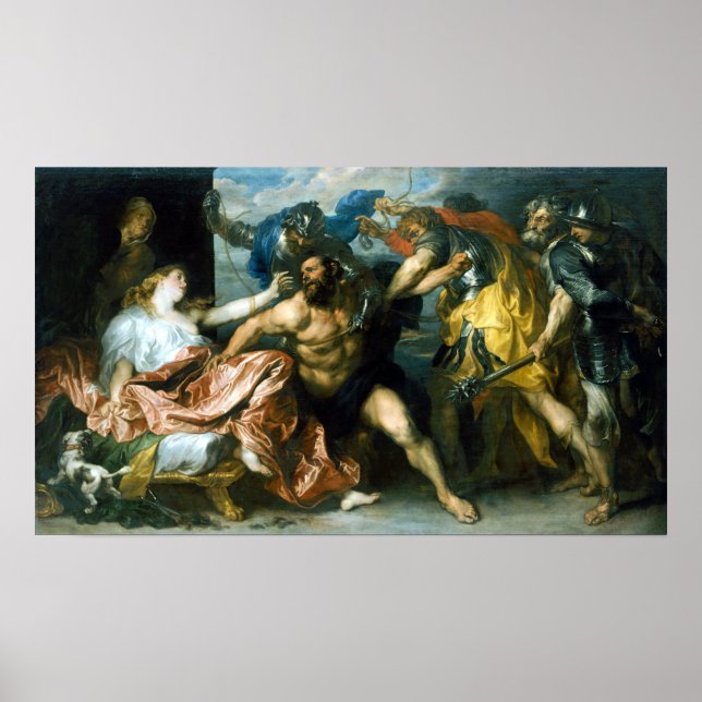 Antony van Dyck Samson and Delilah Poster (Front)