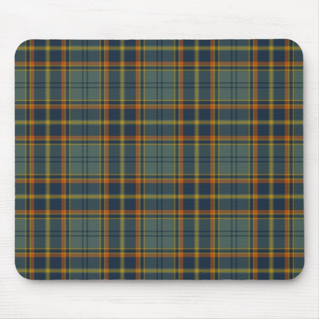 Antrim County Irish Tartan Mouse Mat (Front)