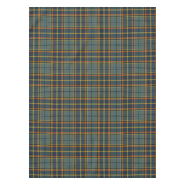 Antrim County Irish Tartan Tablecloth (Front)