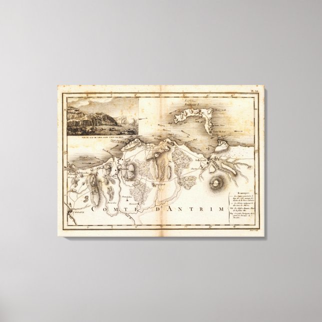 Antrim, Raghery Canvas Print (Front)