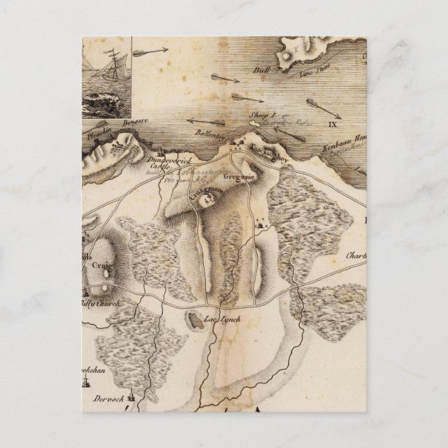 Antrim, Raghery Postcard (Front)