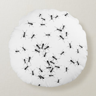 Ants All Over Round Cushion