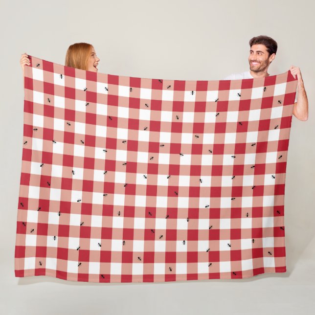 Ants at a Picnic - Fleece Blanket (In Situ)