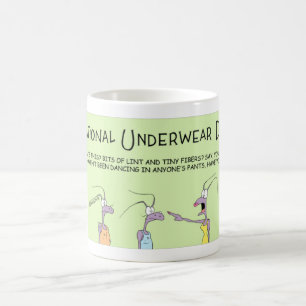Ants celebrate National Underwear Day Coffee Mug