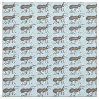 Ants Go Marching Black Ant Insect Animal Fabric