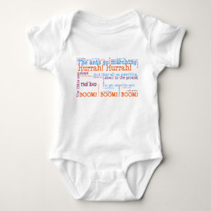 Ants Go Marching Infant Baby Bodysuit