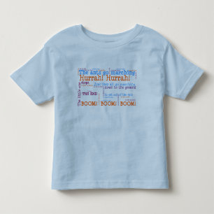 Ants Go Marching Toddler Ringer T-Shirt