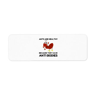 ANTS HEALTHY ANTI BODIES JOKE CARTOON