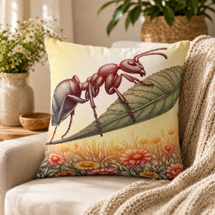 Ants in Wonderland Pillow