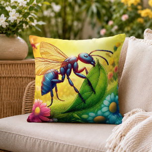 Ants in Wonderland Pillow