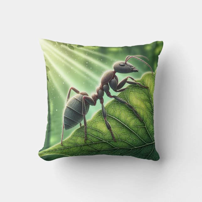  Ants in Wonderland Pillow (Front)