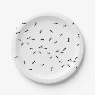 Ants in your food joke paper plate