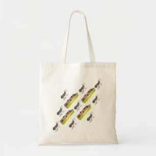 Ants on a Log Celery Peanut Butter Raisins Tote
